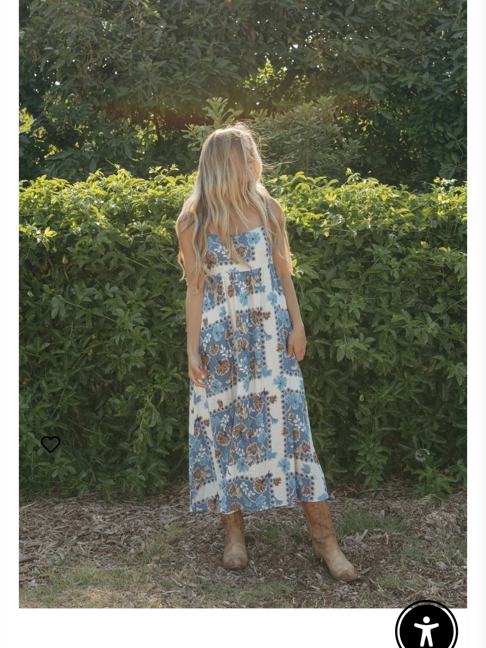 CarlyJean Los Angeles Linen Dress
